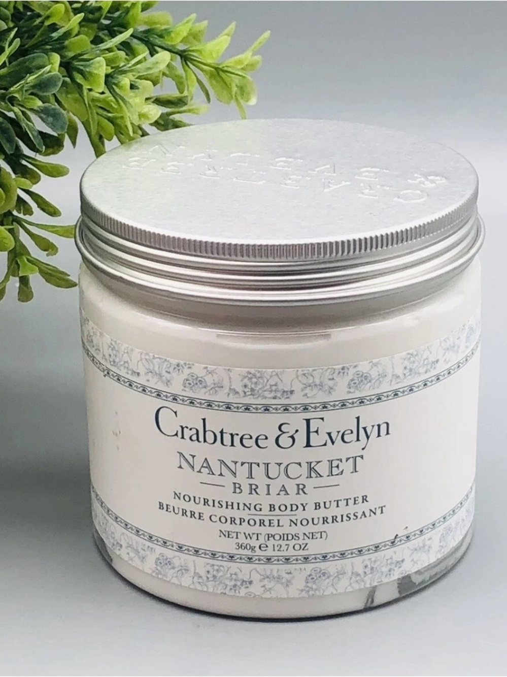 2X Crabtree & Evelyn NANTUCKET BRIAR Nourishing Body Butter NEW! 12.7 oz - Picture 3 of 4